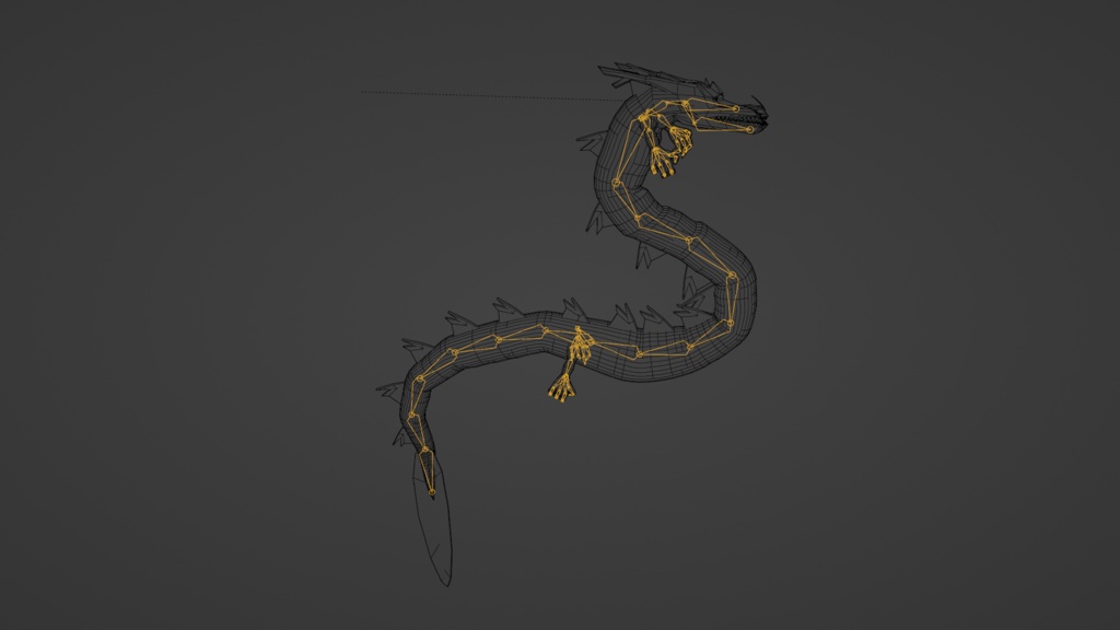 【3Dキャラクター】ドラゴン