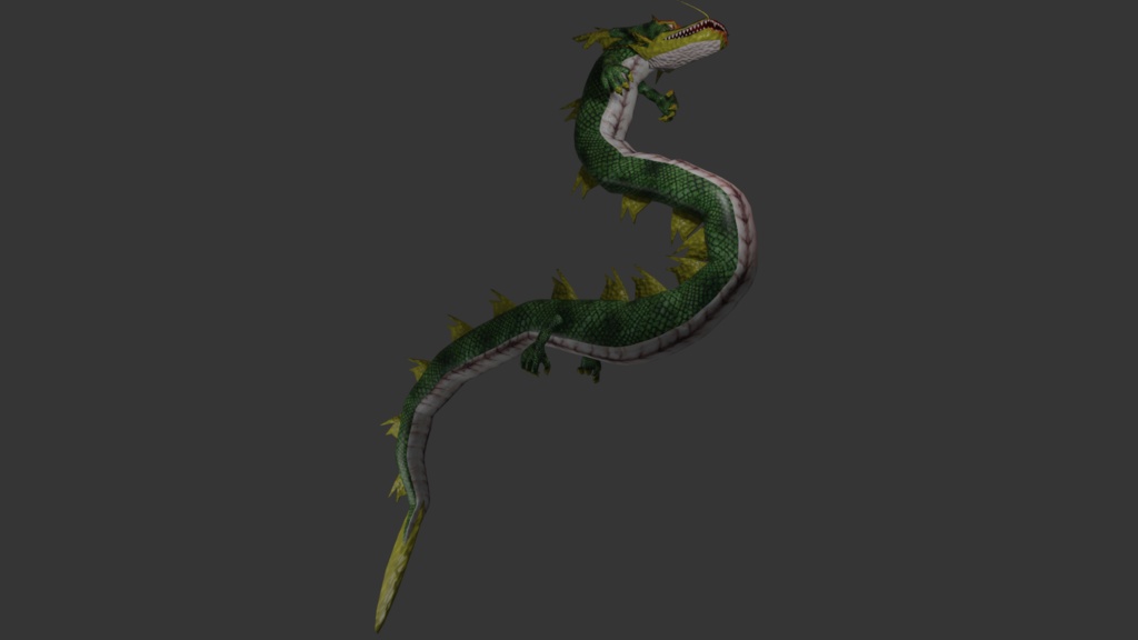 【3Dキャラクター】ドラゴン