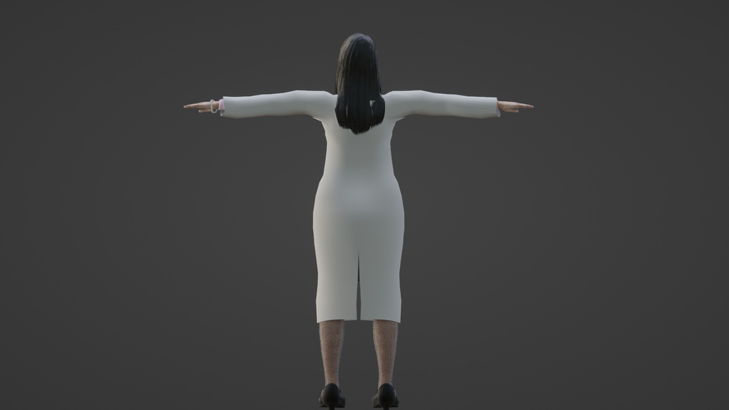 【3Dキャラクター】女医のハルカ先生