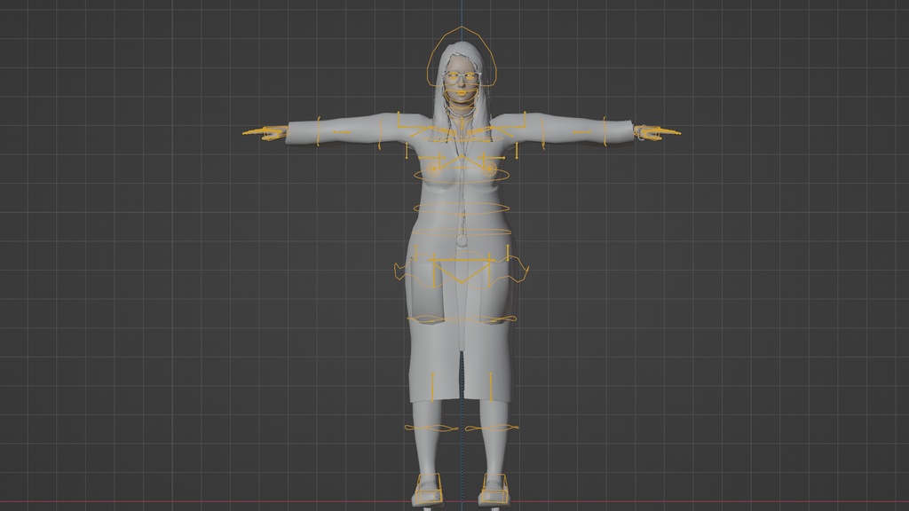 【3Dキャラクター】女医のハルカ先生