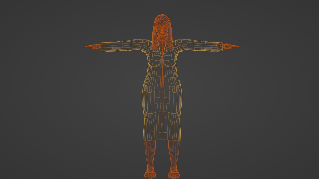 【3Dキャラクター】女医のハルカ先生