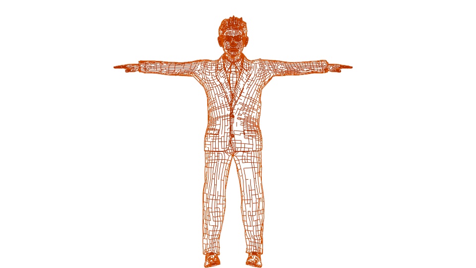 【3Dキャラクター】ヤングサラリーマン