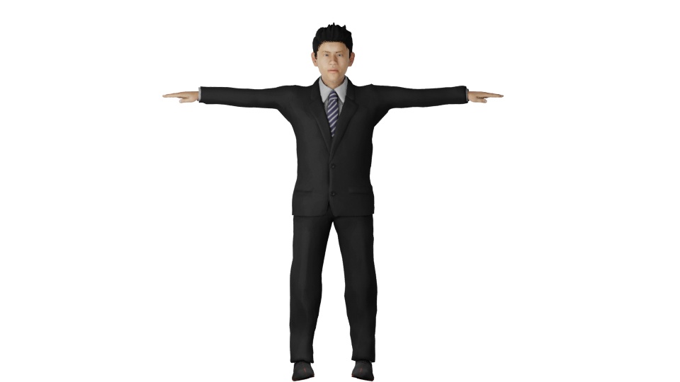 【3Dキャラクター】ヤングサラリーマン