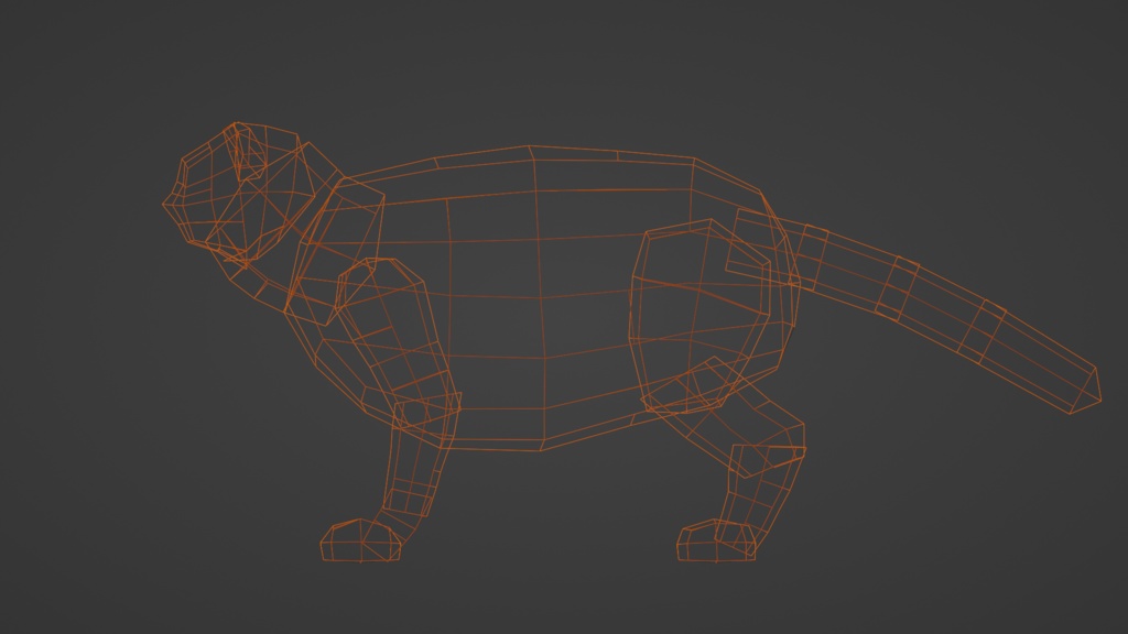 【3Dキャラクター】マヌルネコ(ローポリ・モーション付き)