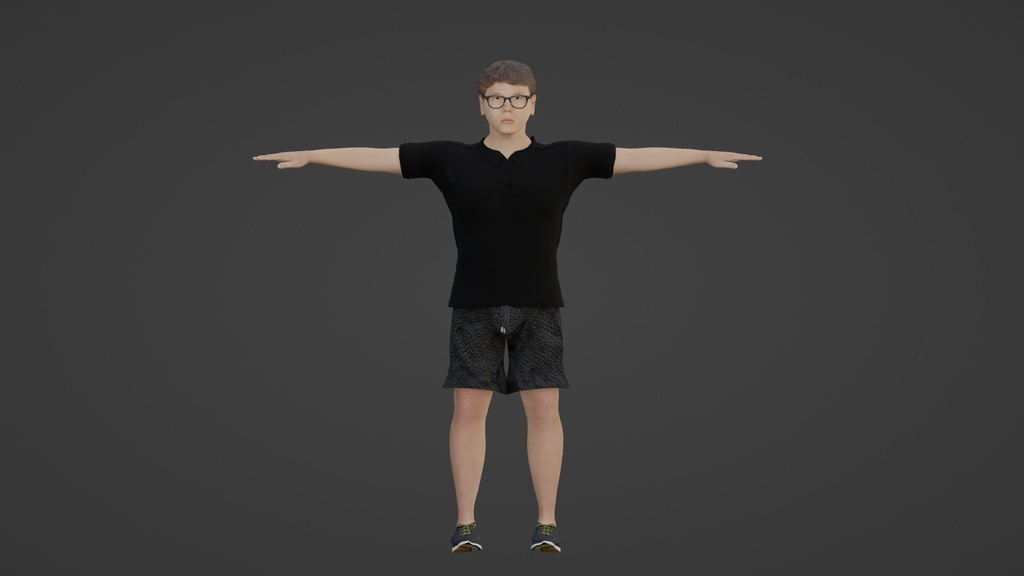 【3Dキャラクター】天才ドラマー・ショウキチ