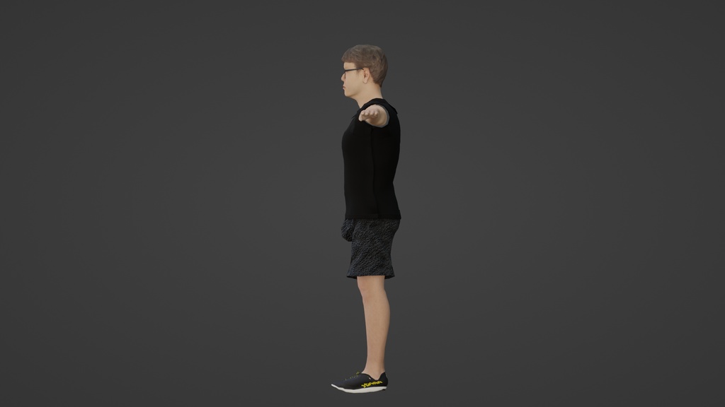 【3Dキャラクター】天才ドラマー・ショウキチ