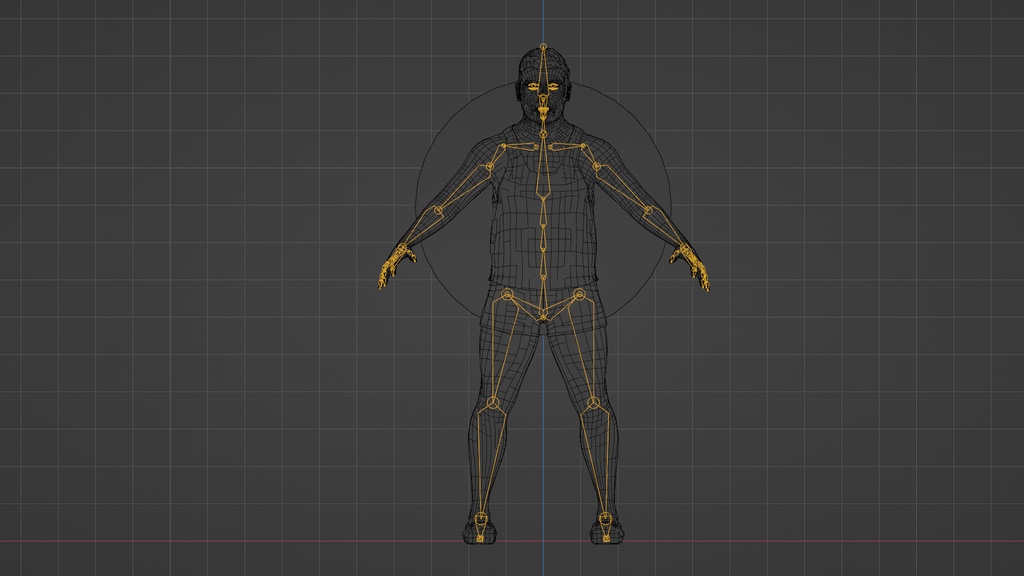 【3Dキャラクター】国民的走者(モーション・表情シェイプ付)