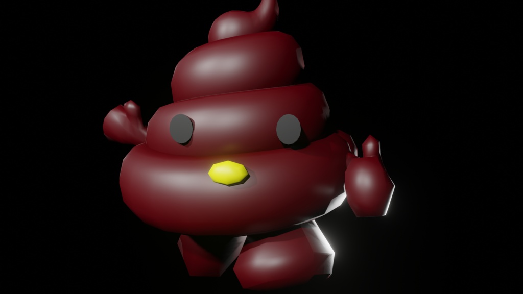 【3Dキャラクター】ウンコちゃん