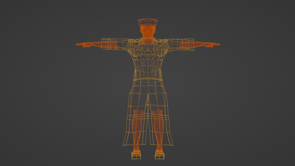 【3Dキャラクター】明治時代の大学生 三四郎