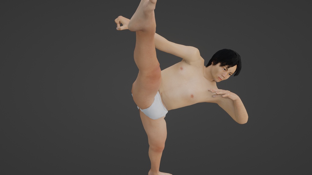 【3Dキャラクター】ブリーフ先生