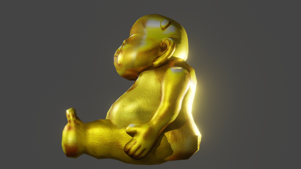 【3D小道具】ビリケン