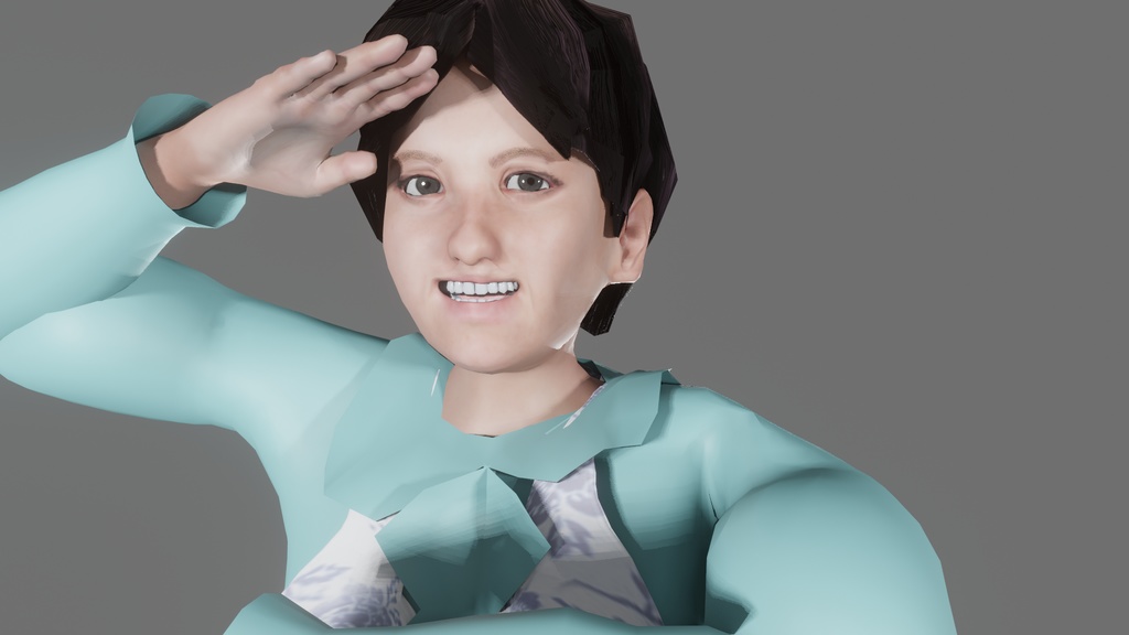 【3Dキャラクター】昭和アイドル かよさん