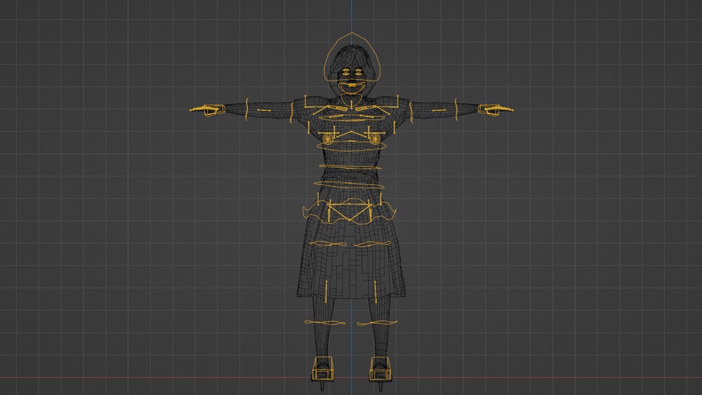 【3Dキャラクター】昭和アイドル かよさん Type-B