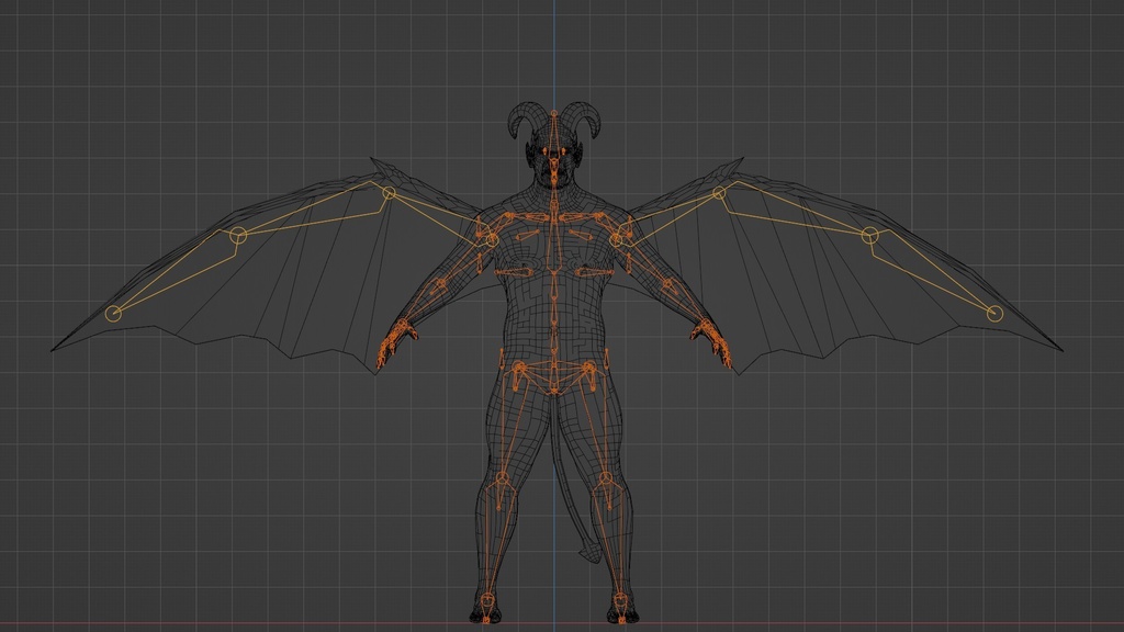 【3Dキャラクター】悪魔さん