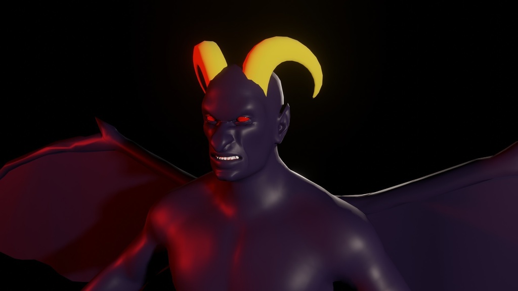【3Dキャラクター】悪魔さん