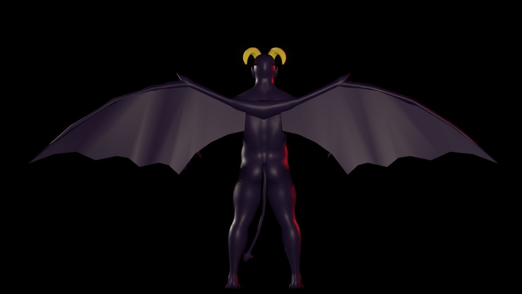 【3Dキャラクター】悪魔さん