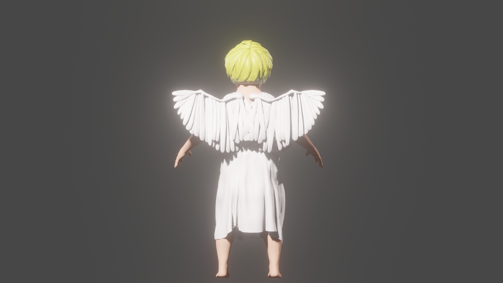 【3Dキャラクター】天使さん