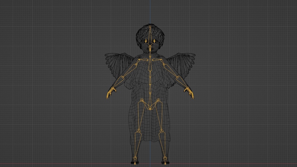 【3Dキャラクター】天使さん