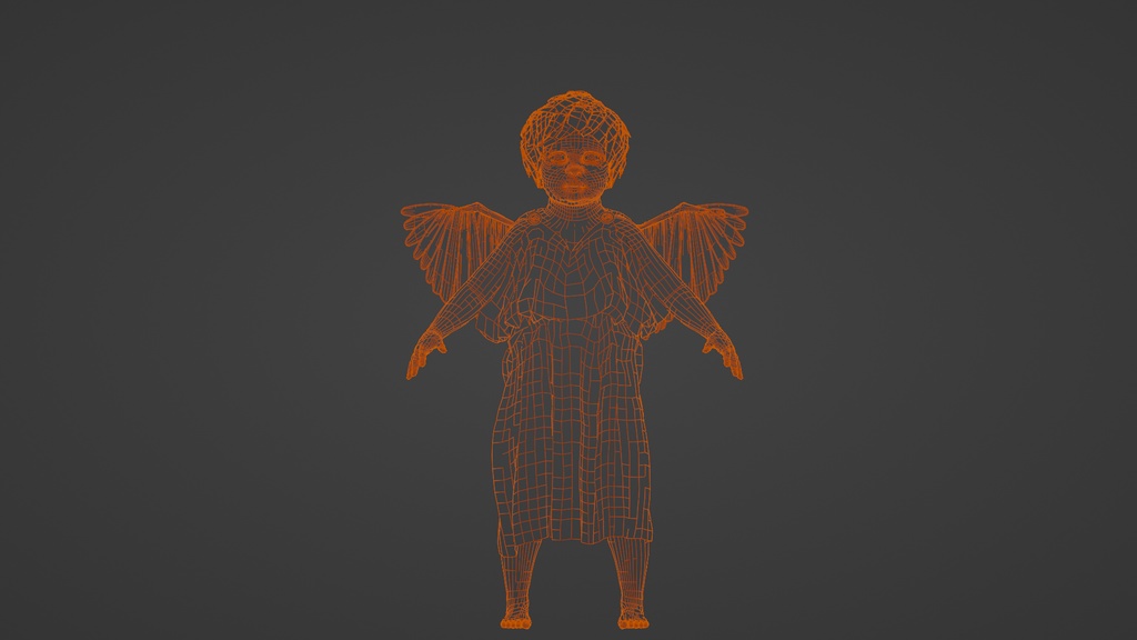 【3Dキャラクター】天使さん