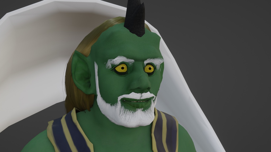 【3Dキャラクター】風神さん