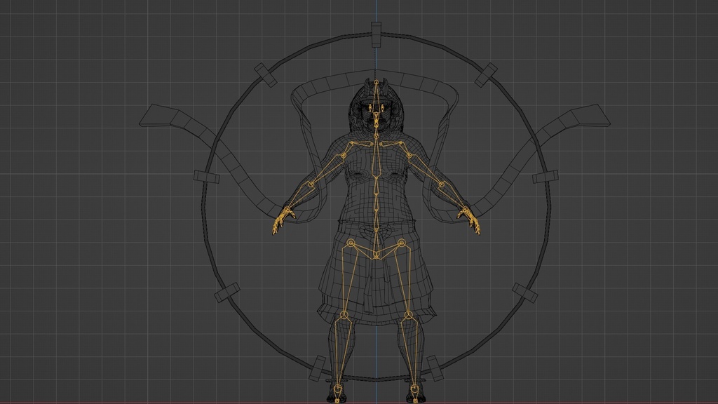 【3Dキャラクター】雷神君