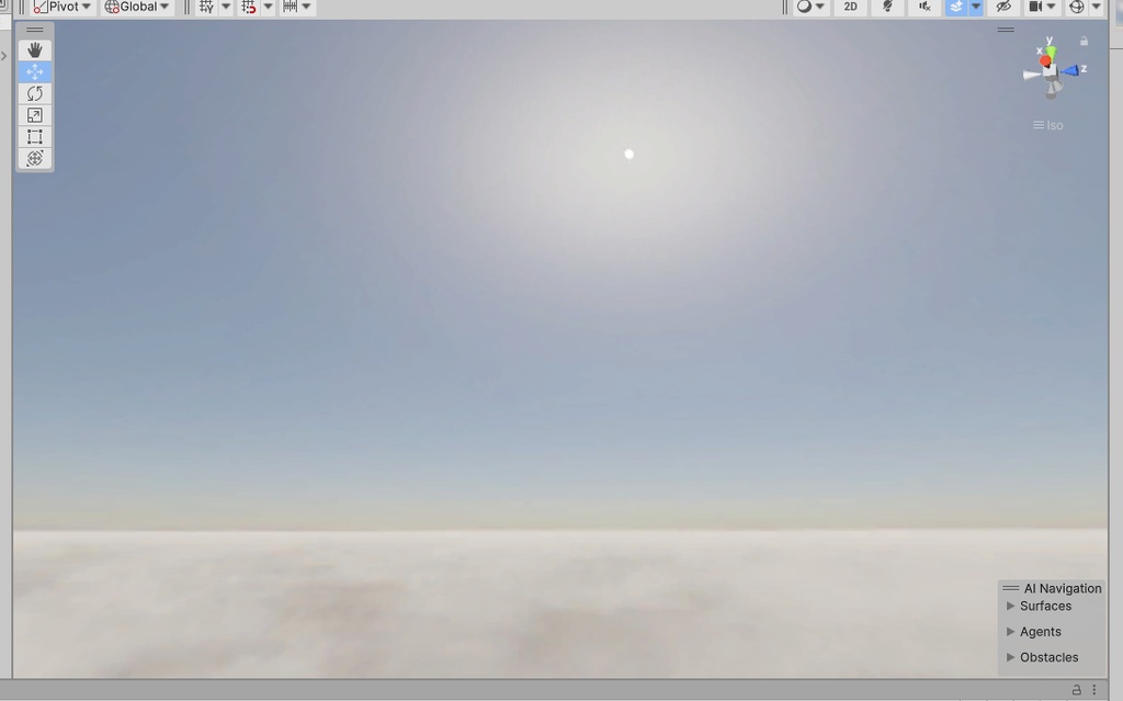【3D環境・ワールド】雲の上SkyboxマテリアルUnityパッケージ
