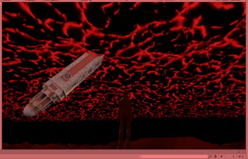 【3D環境・ワールド】異次元空間Skyboxマテリアル