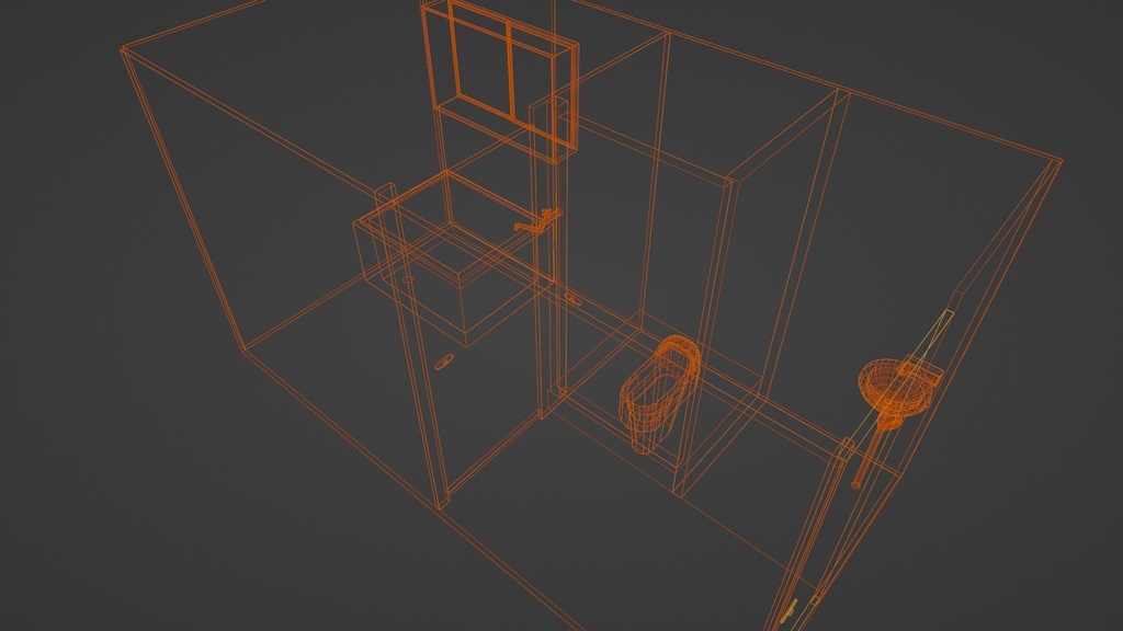 【3D環境・ワールド】便所と風呂