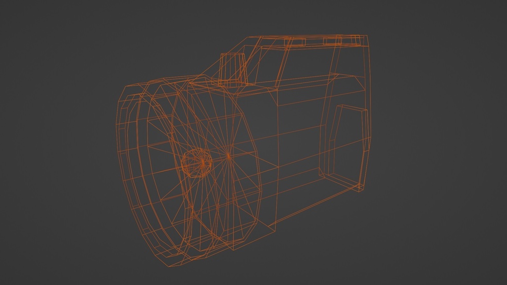 【3D小道具】レトロ懐中電灯