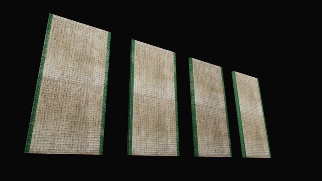 【3D小道具】畳セット