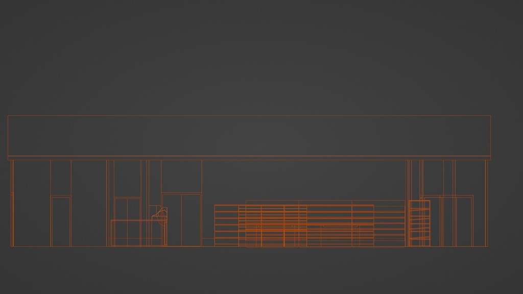 【3D環境・ワールド】コンビニエンスストア 超軽量
