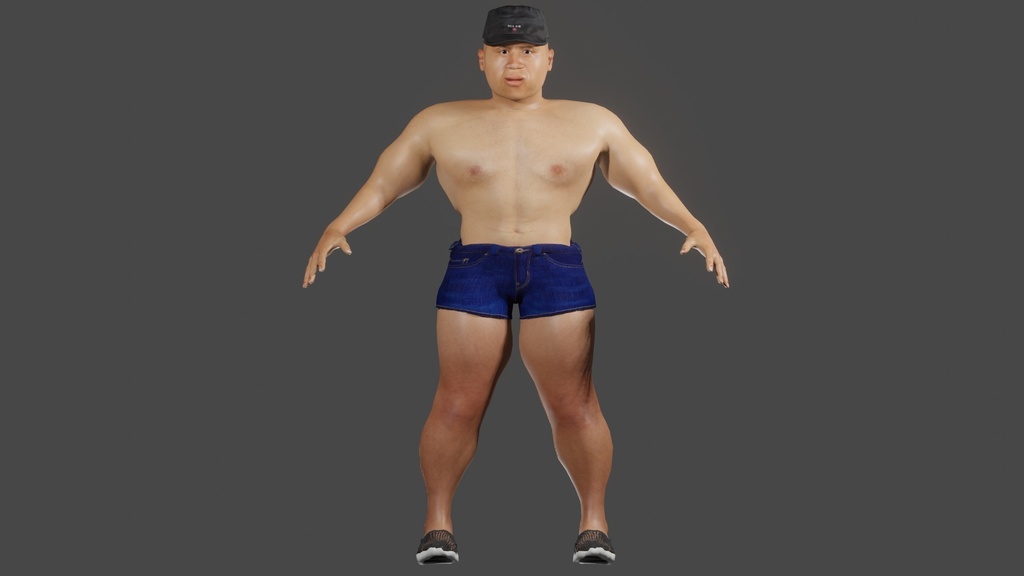 【3Dキャラクター】深澤さん