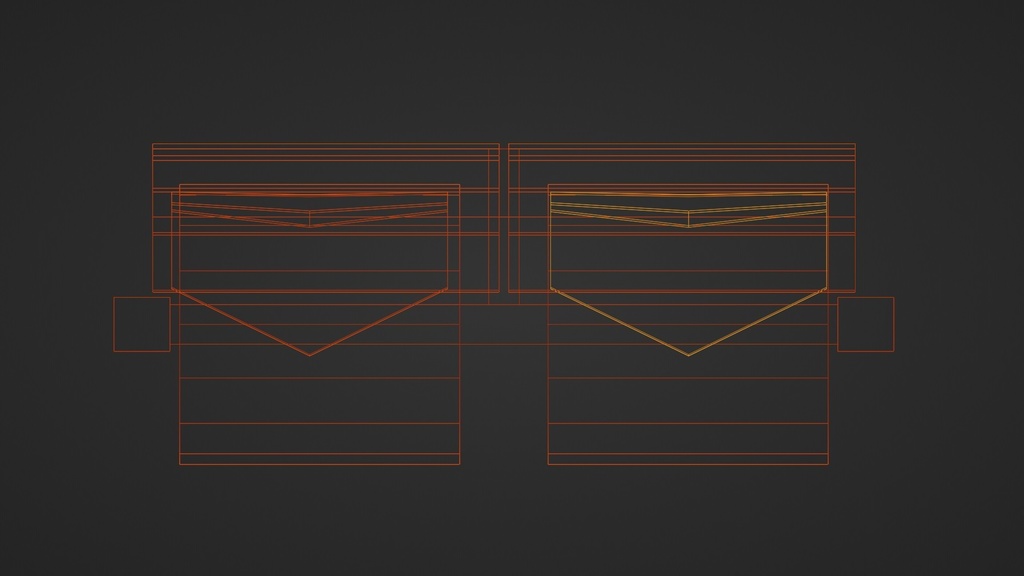 【3D小道具】トイレットペーパーホルダー(紙引き出しギミック付き)