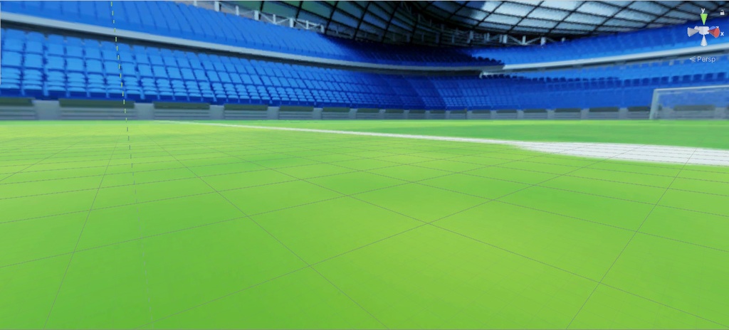 【3Dワールド・環境】スタジアムのド真ん中skybox