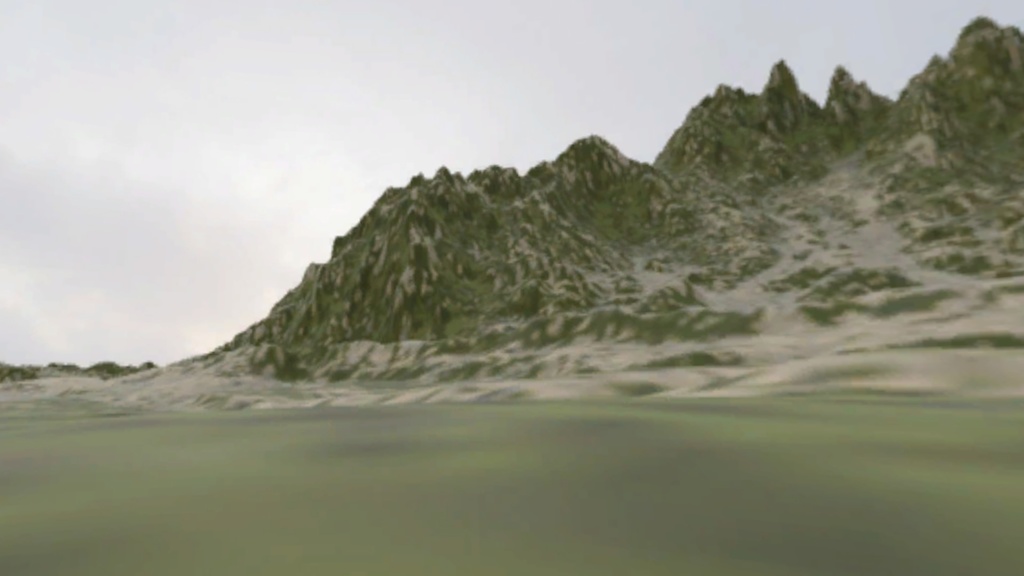 【3Dワールド・環境】原野 遠景Skyboxマテリアル