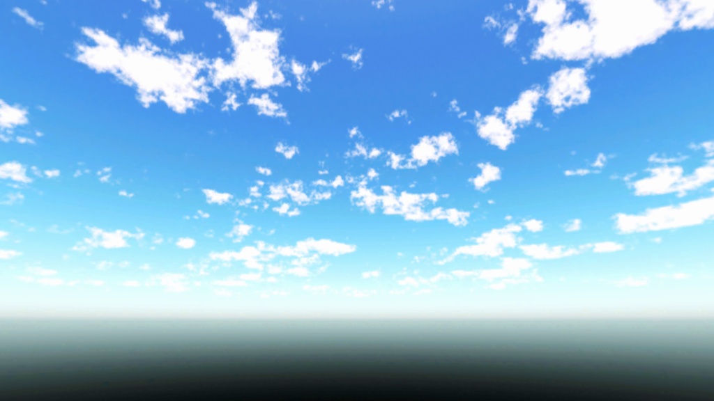【3Dワールド・環境】アオハルSKYBOXマテリアル