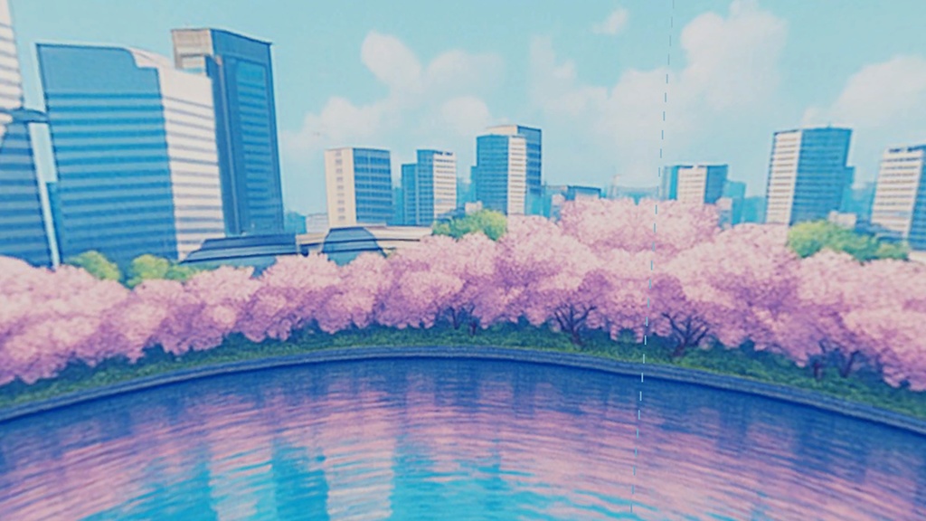 【3Dワールド・環境】アオハル・シティSkyBoxマテリアル