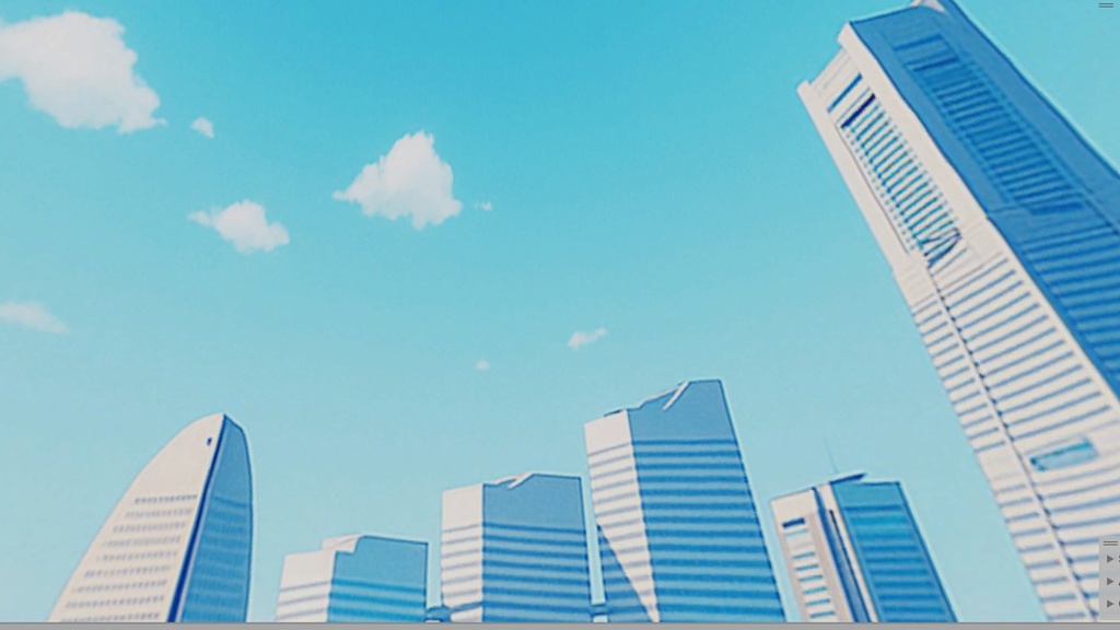 【3Dワールド・環境】アオハル・シティSkyBoxマテリアル