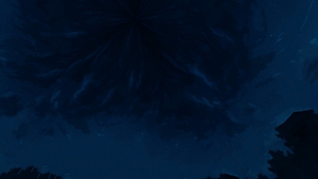 【3Dワールド・環境】廃校と鳥居のある心スポSkyboxマテリアル