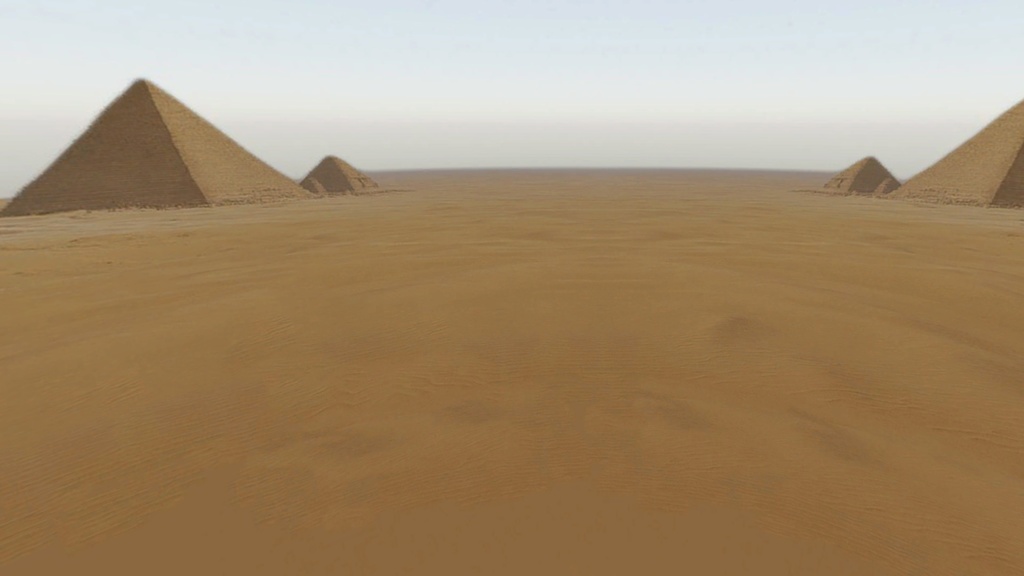 【3Dワールド・環境】エジプトSkyboxマテリアル