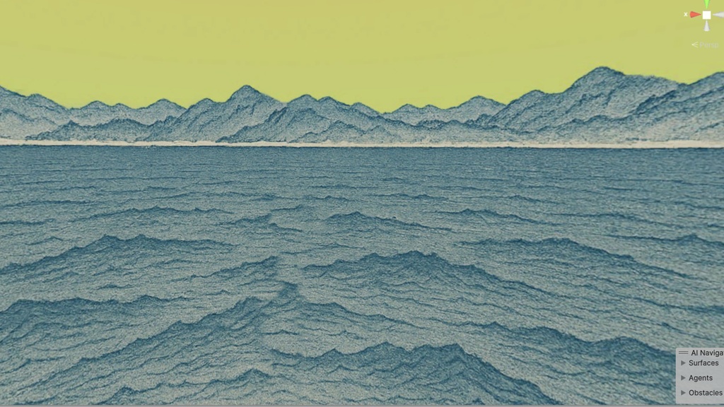 【3D環境・ワールド】北斎風JAPANSkyboxマテリアル unityパッケージ