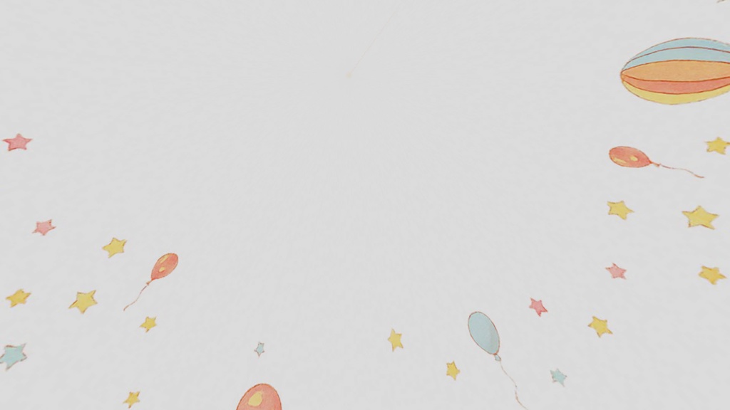 【3D環境・ワールド】お誕生日Skyboxマテリアル unityパッケージ