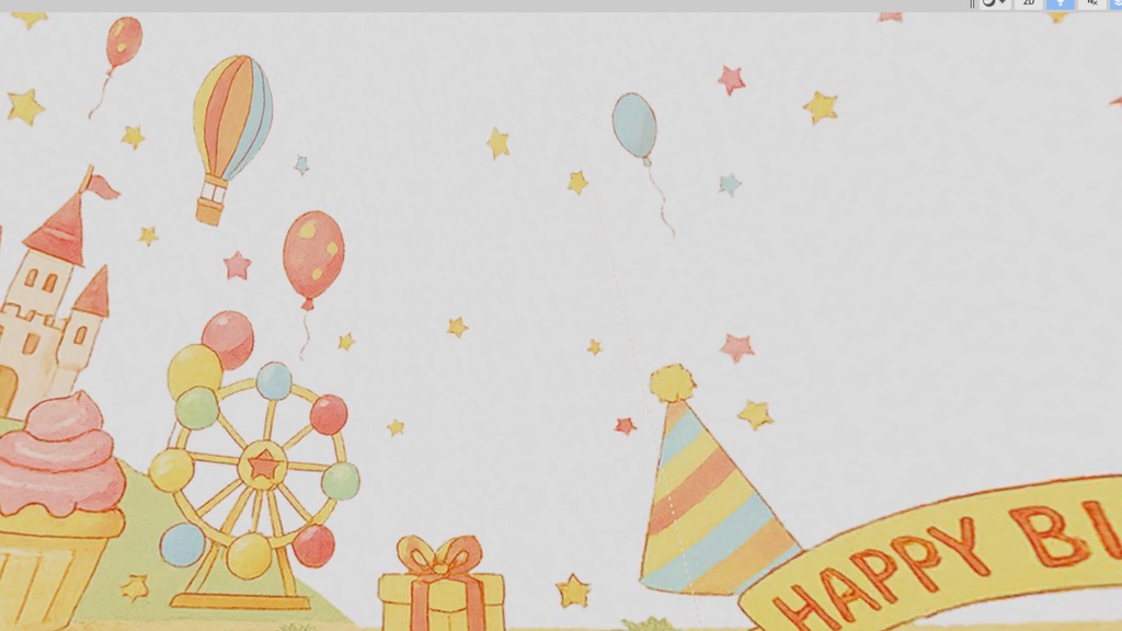 【3D環境・ワールド】お誕生日Skyboxマテリアル unityパッケージ