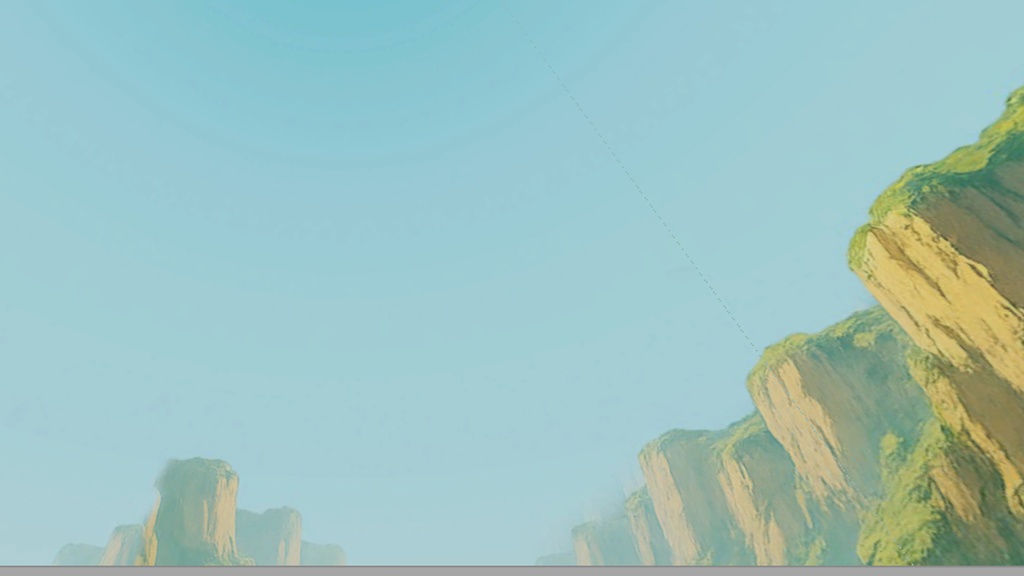 【3D環境・ワールド】ドラゴンの住む谷Skyboxマテリアル unityパッケージ