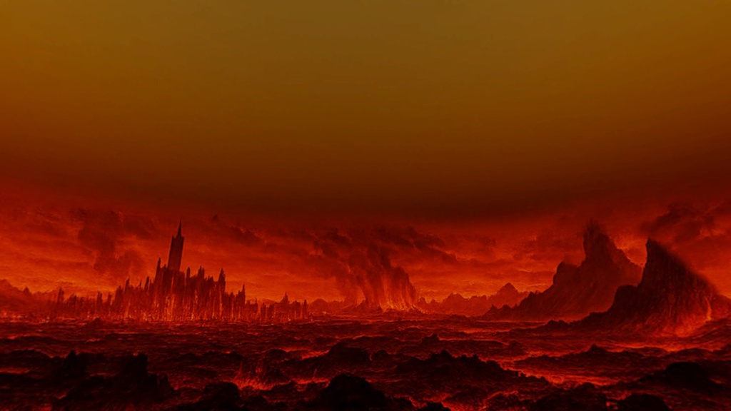 【3D環境・ワールド】地獄Skyboxマテリアル unityパッケージ