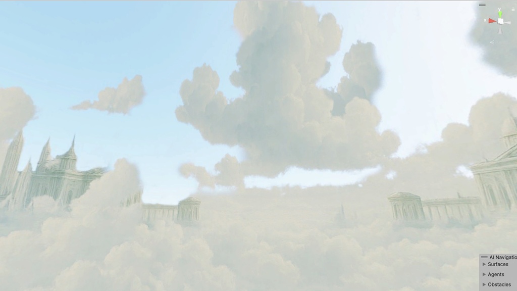 【3D環境・ワールド】天国Skyboxマテリアル unityパッケージ