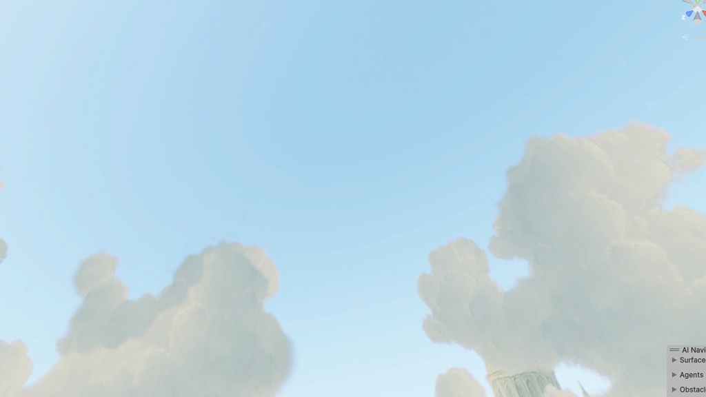 【3D環境・ワールド】天国Skyboxマテリアル unityパッケージ