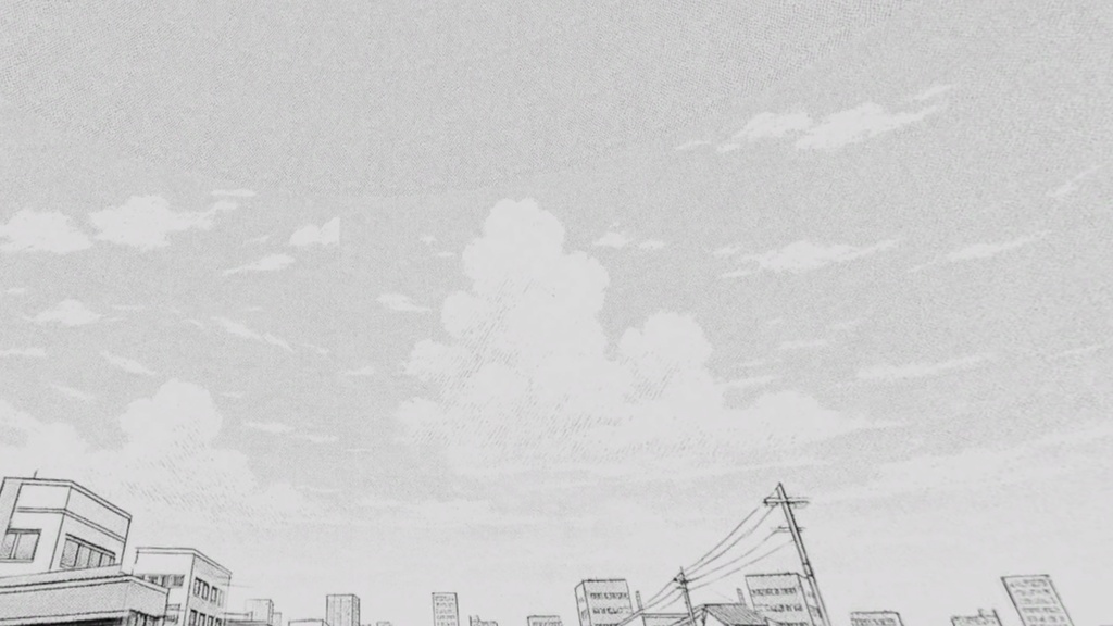 【3D環境・ワールド】漫画背景風の街Skyboxマテリアル unityパッケージ