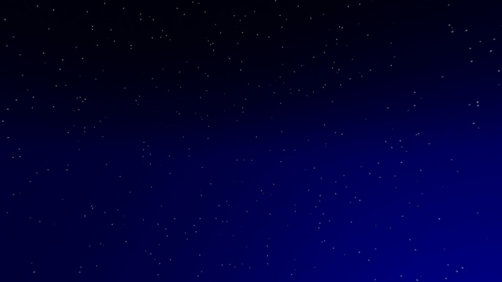 【3Dワールド・環境】星空・宇宙(アニメ背景調)Skyboxマテリアル Unityパッケージ