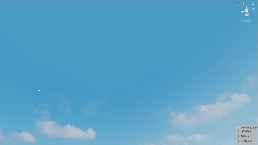 【3D環境・ワールド】タワマンから見た日中Skyboxマテリアル unityパッケージ